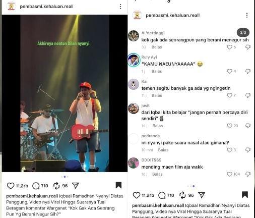 Suara Iqbaal Ramadhan Tuai Komentar